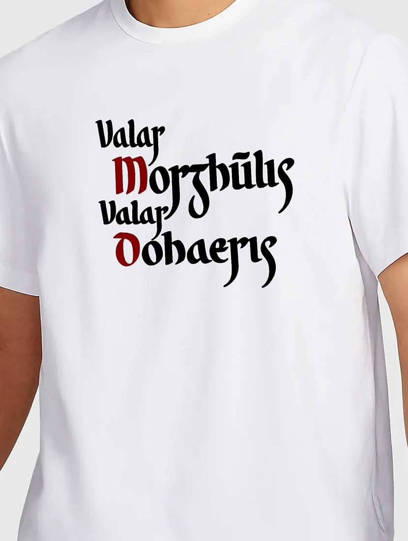 men white round neck regular fit t-shirt - 21841719 -  Standard Image - 2