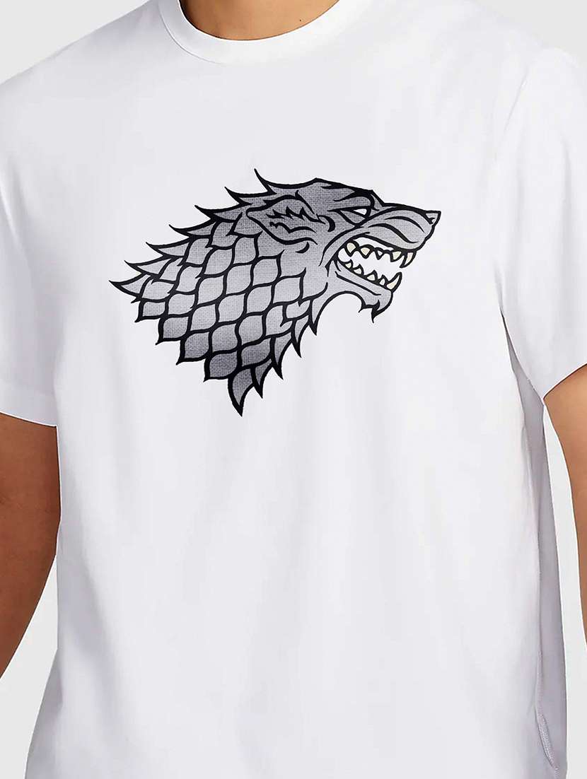 men white round neck regular fit t-shirt - 21841722 -  Standard Image - 2