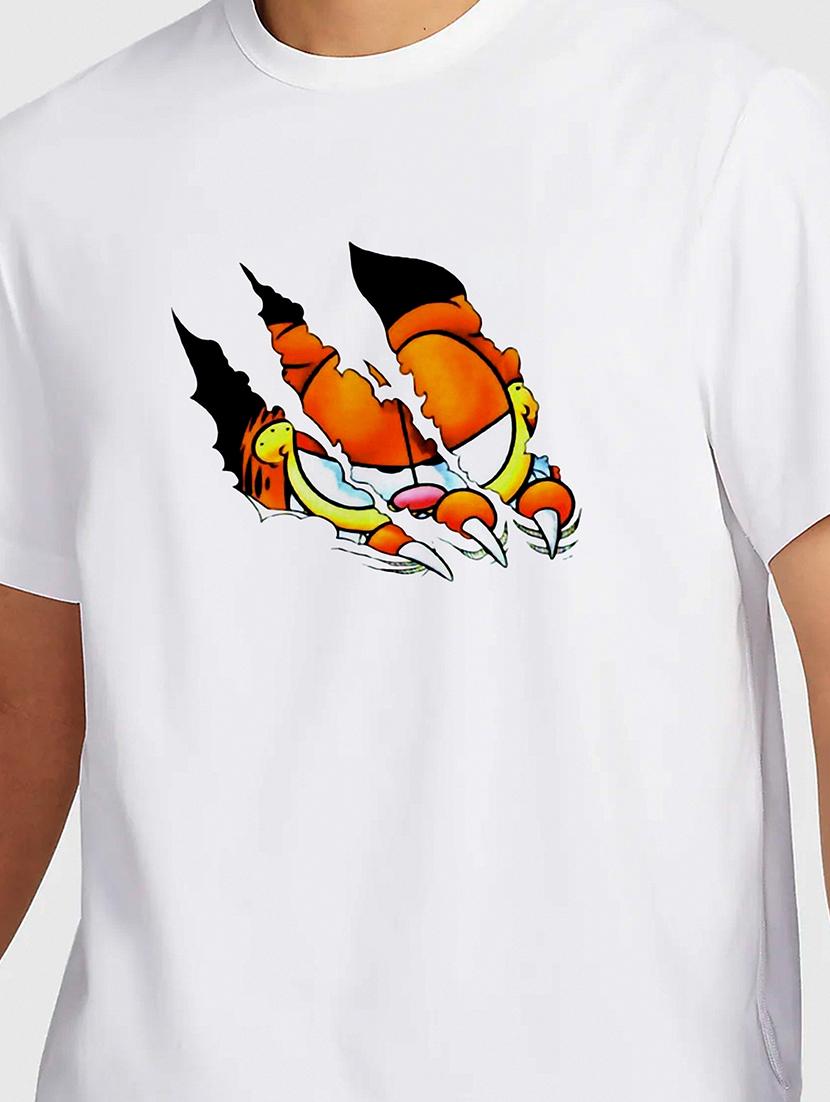 men white round neck regular fit t-shirt - 21841732 - Standard Image - 2