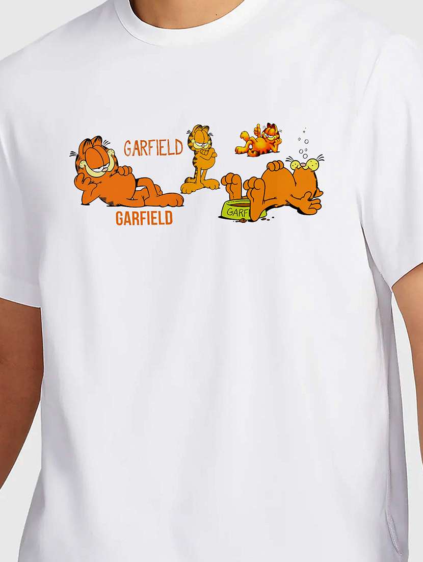 men white round neck regular fit t-shirt - 21841737 -  Standard Image - 2