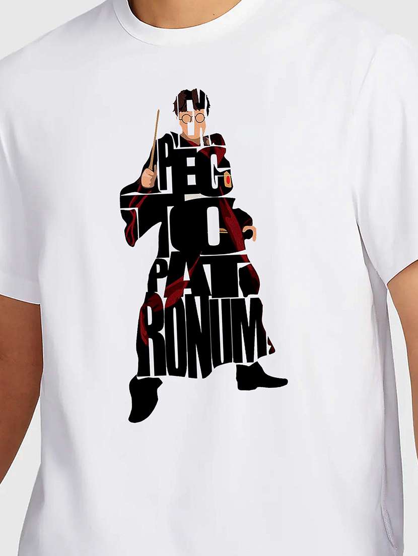 men white round neck regular fit t-shirt - 21841782 -  Standard Image - 2