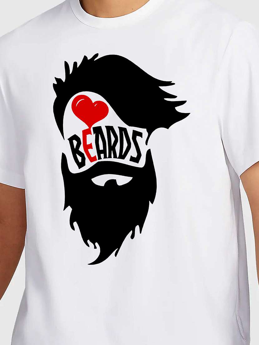 men white round neck regular fit t-shirt - 21841784 -  Standard Image - 2