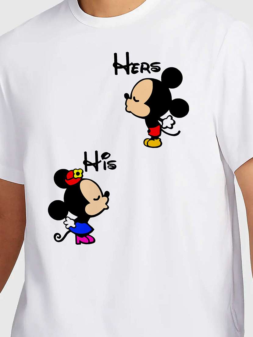 men white round neck regular fit t-shirt - 21841795 -  Standard Image - 2