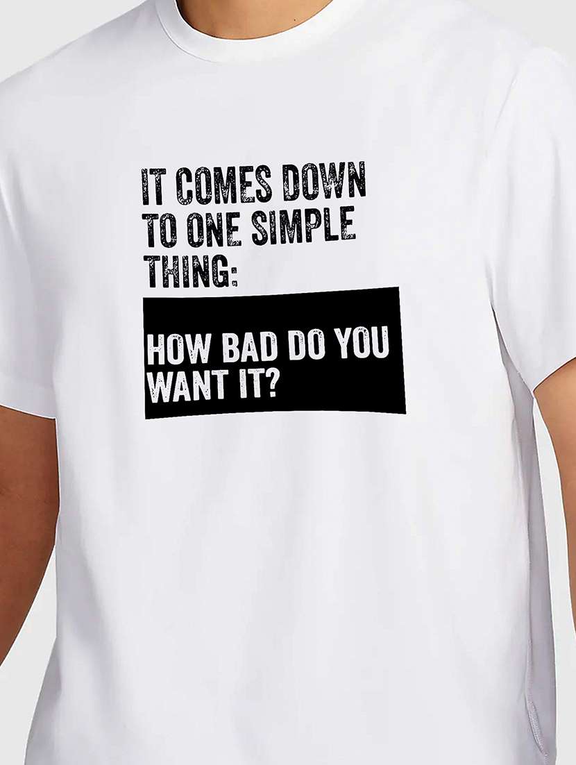 men white round neck regular fit t-shirt - 21841799 -  Standard Image - 2