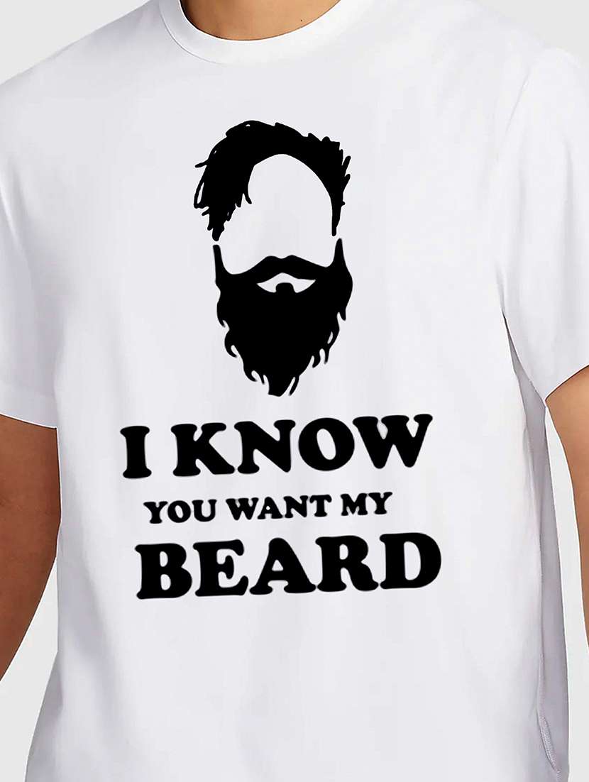 men white round neck regular fit t-shirt - 21841821 - Standard Image - 2