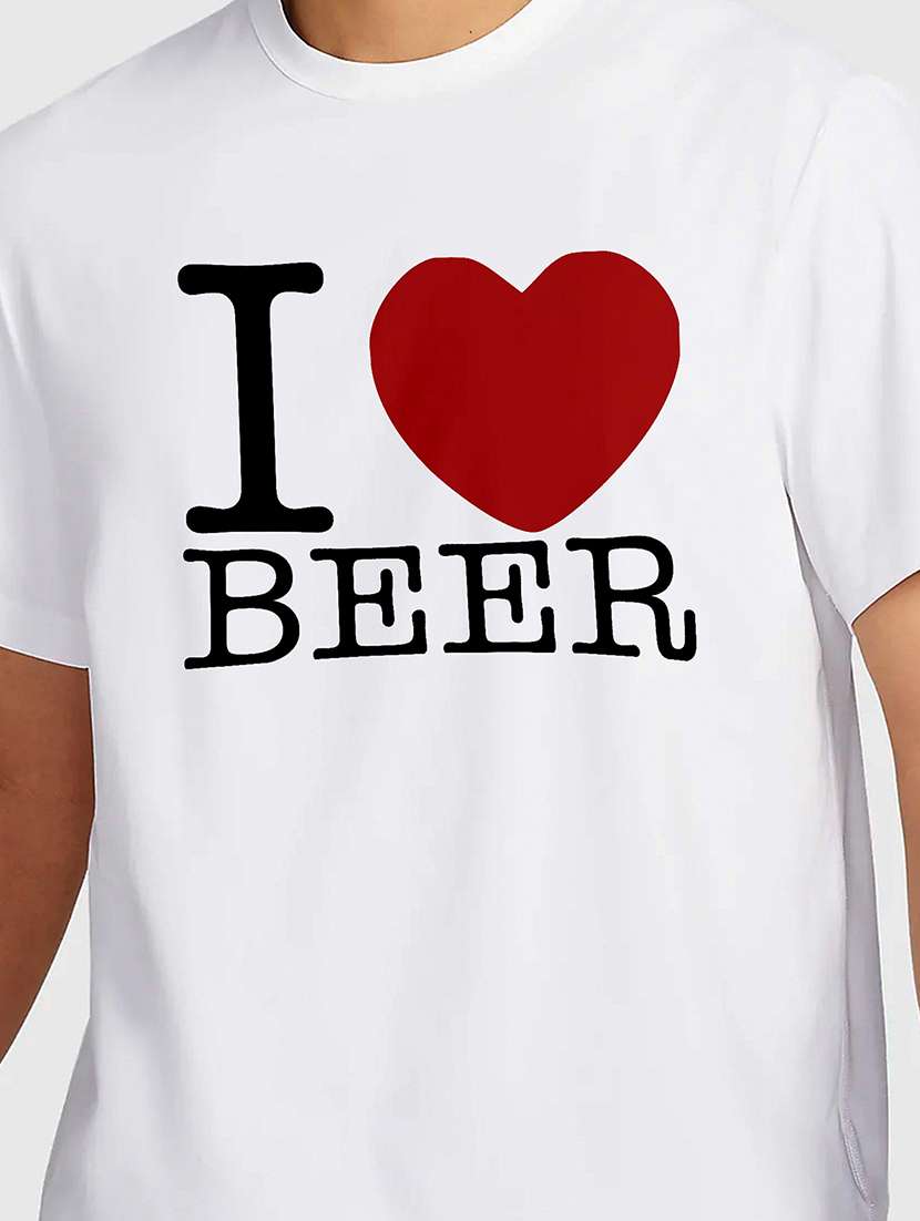 men white round neck regular fit t-shirt - 21841826 - Standard Image - 2