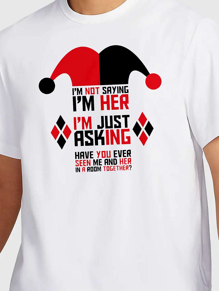 men white round neck regular fit t-shirt - 21841858 -  Standard Image - 2