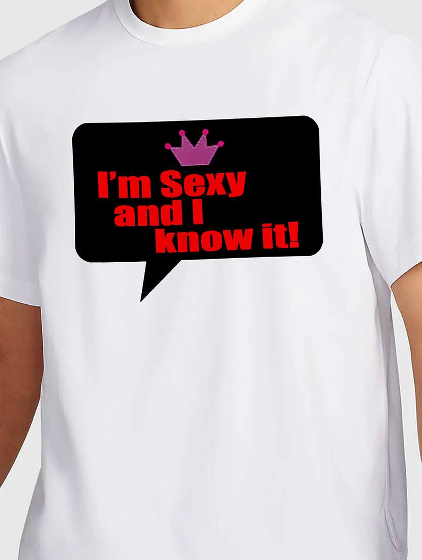 men white round neck regular fit t-shirt - 21841860 -  Standard Image - 2