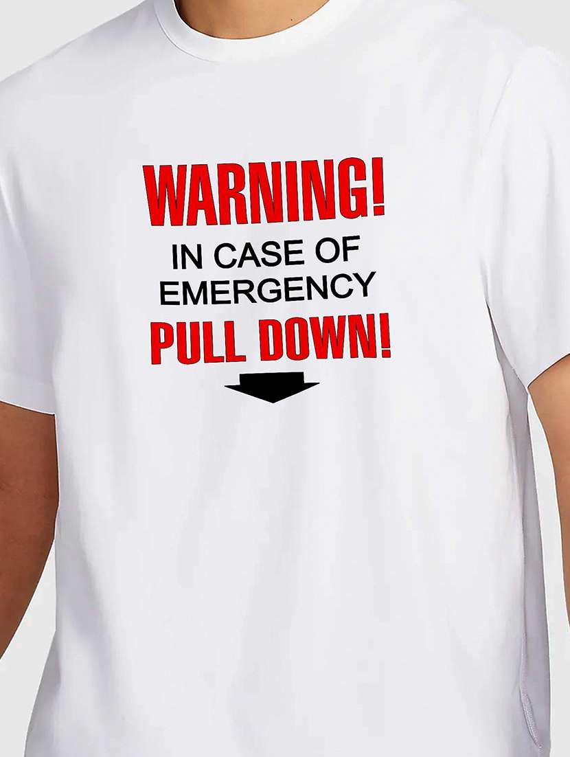 men white round neck regular fit t-shirt - 21841862 -  Standard Image - 2