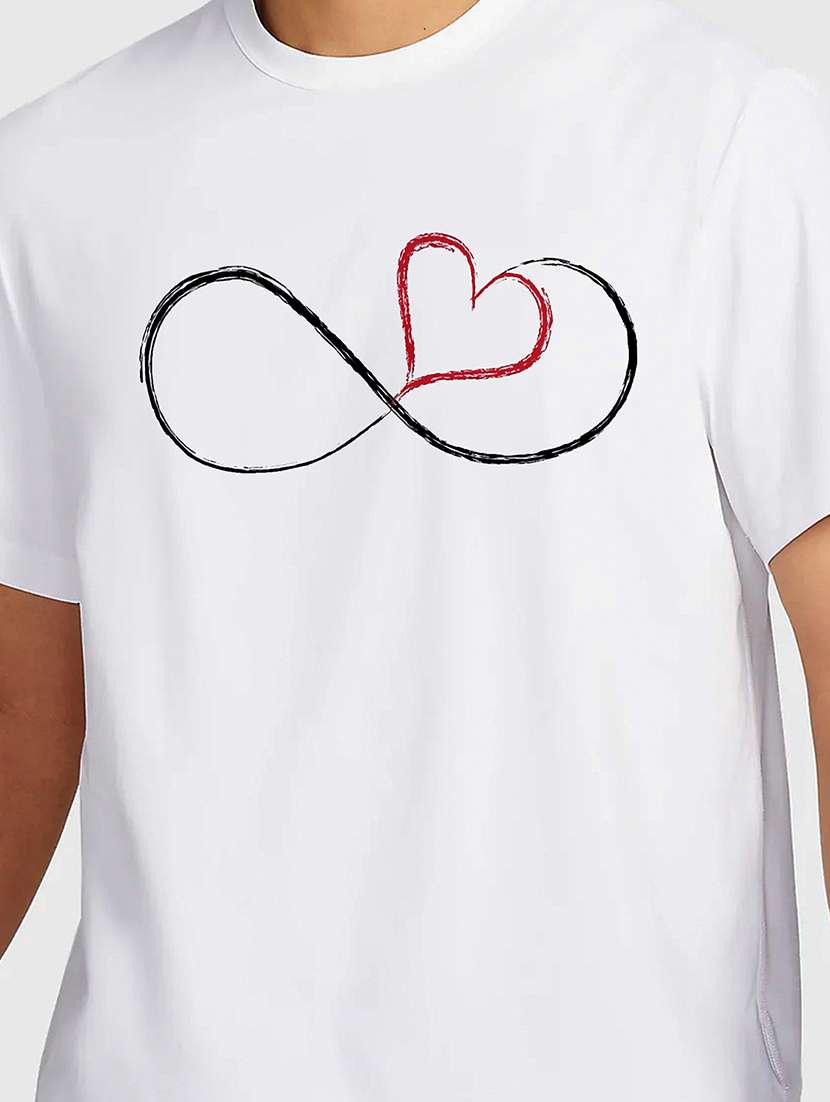 men white round neck regular fit t-shirt - 21841865 -  Standard Image - 2