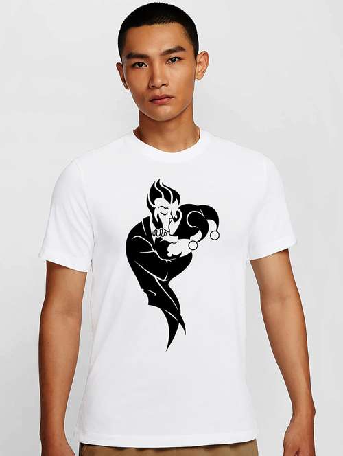 men white round neck regular fit t-shirt - 21841888 -  Standard Image - 0