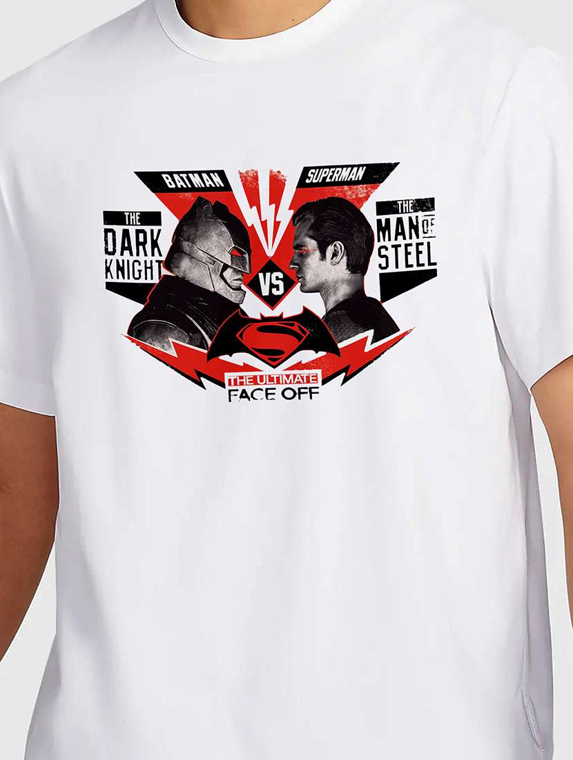 men white round neck regular fit t-shirt - 21841889 - Standard Image - 2