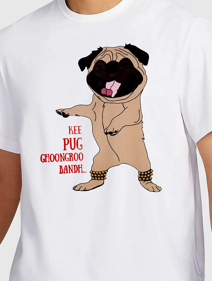 men white round neck regular fit t-shirt - 21841901 -  Standard Image - 2