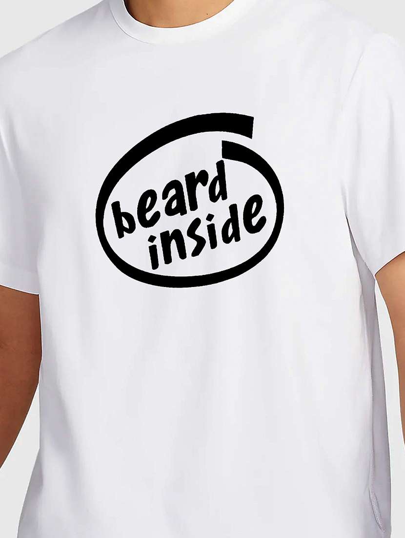 men white round neck regular fit t-shirt - 21841911 - Standard Image - 2