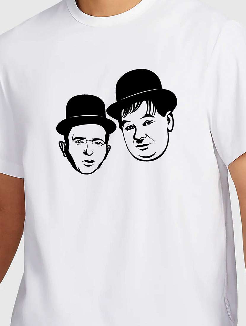 men white round neck regular fit t-shirt - 21841919 - Standard Image - 2