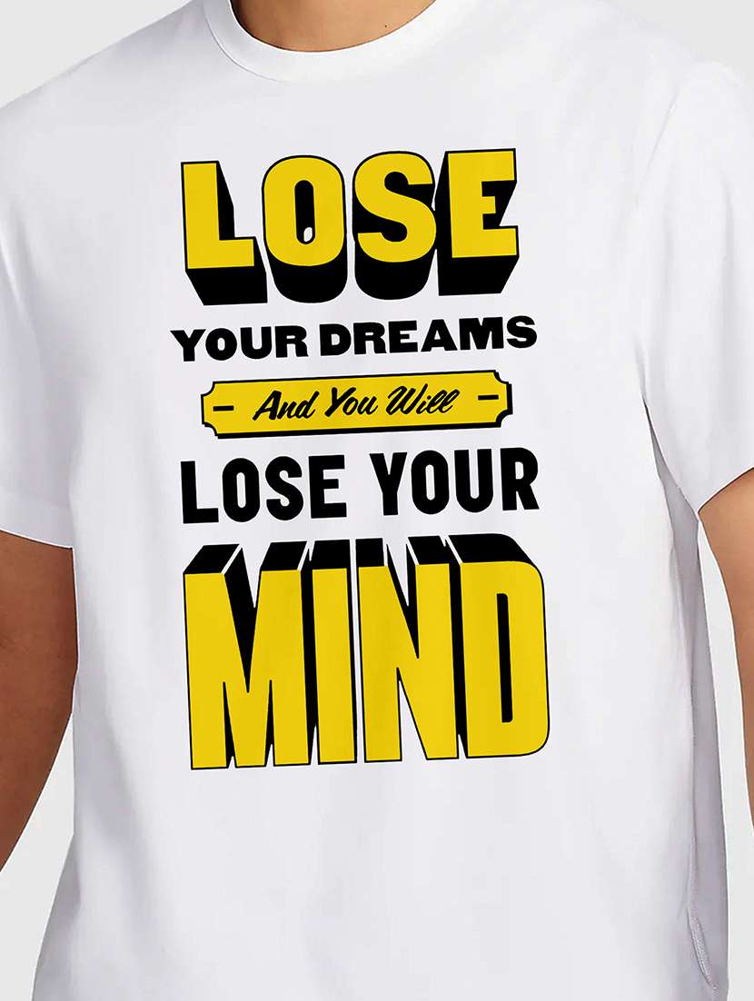 men white round neck regular fit t-shirt - 21841927 -  Standard Image - 2