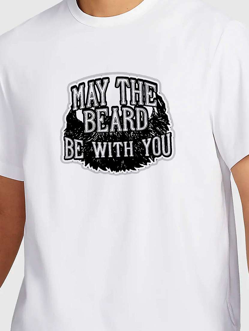 men white round neck regular fit t-shirt - 21841941 - Standard Image - 2