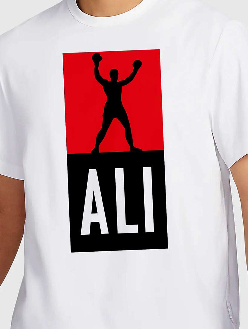 men white round neck regular fit t-shirt - 21841942 -  Standard Image - 2