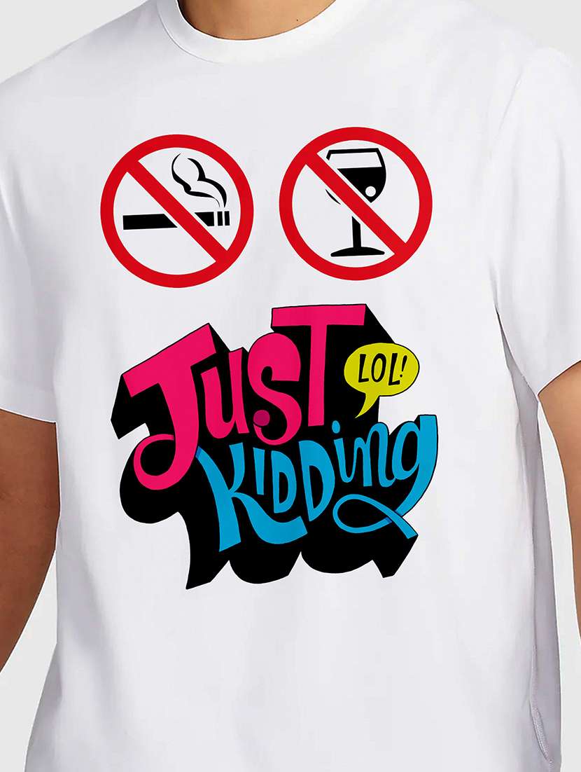 men white round neck regular fit t-shirt - 21841979 -  Standard Image - 2