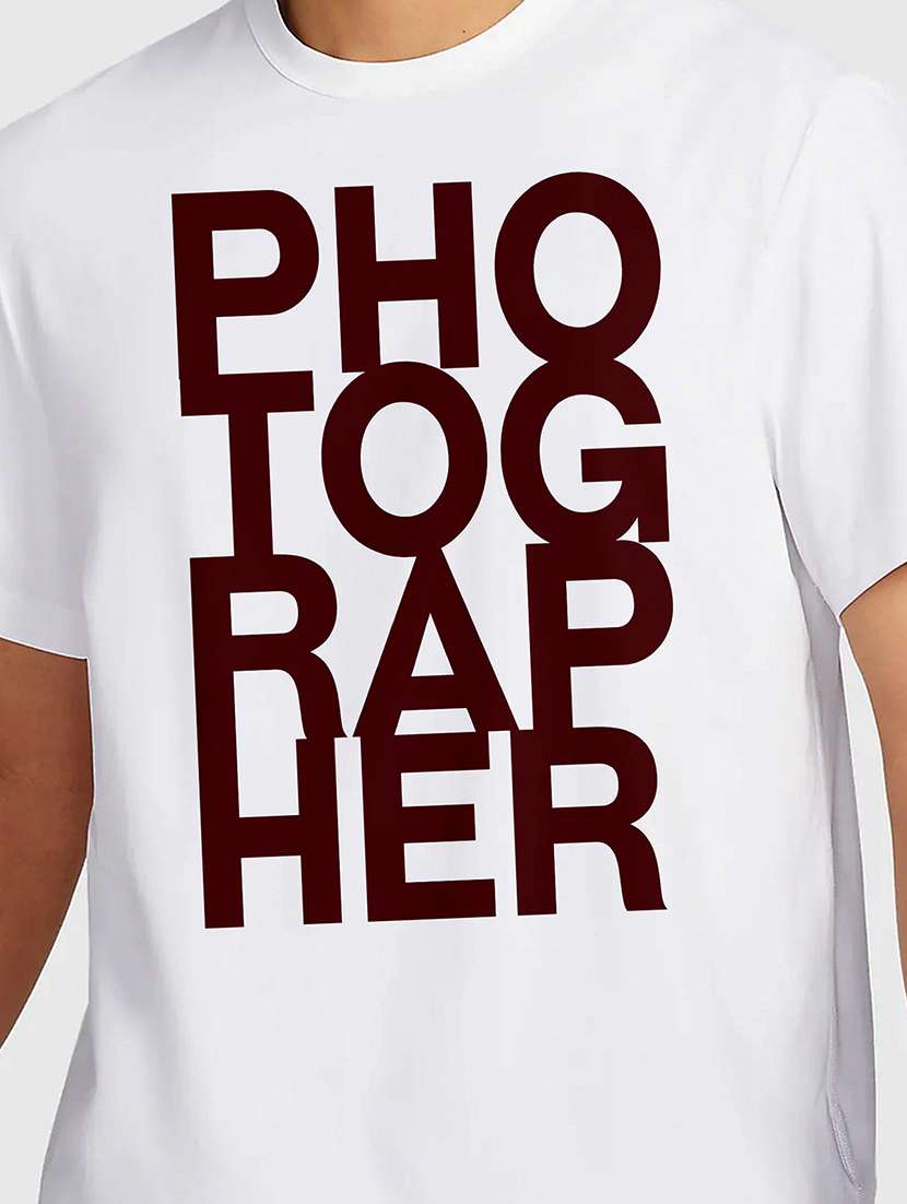 men white round neck regular fit t-shirt - 21841994 -  Standard Image - 2