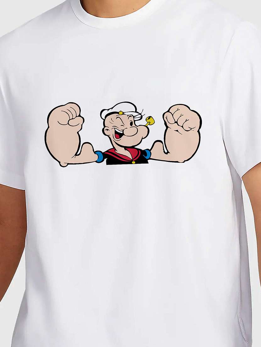 men white round neck regular fit t-shirt - 21842002 -  Standard Image - 2