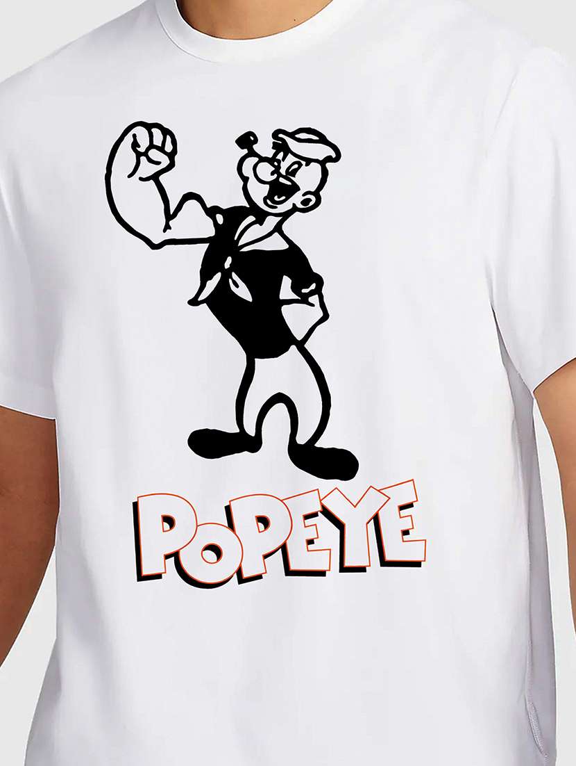 men white round neck regular fit t-shirt - 21842007 -  Standard Image - 2