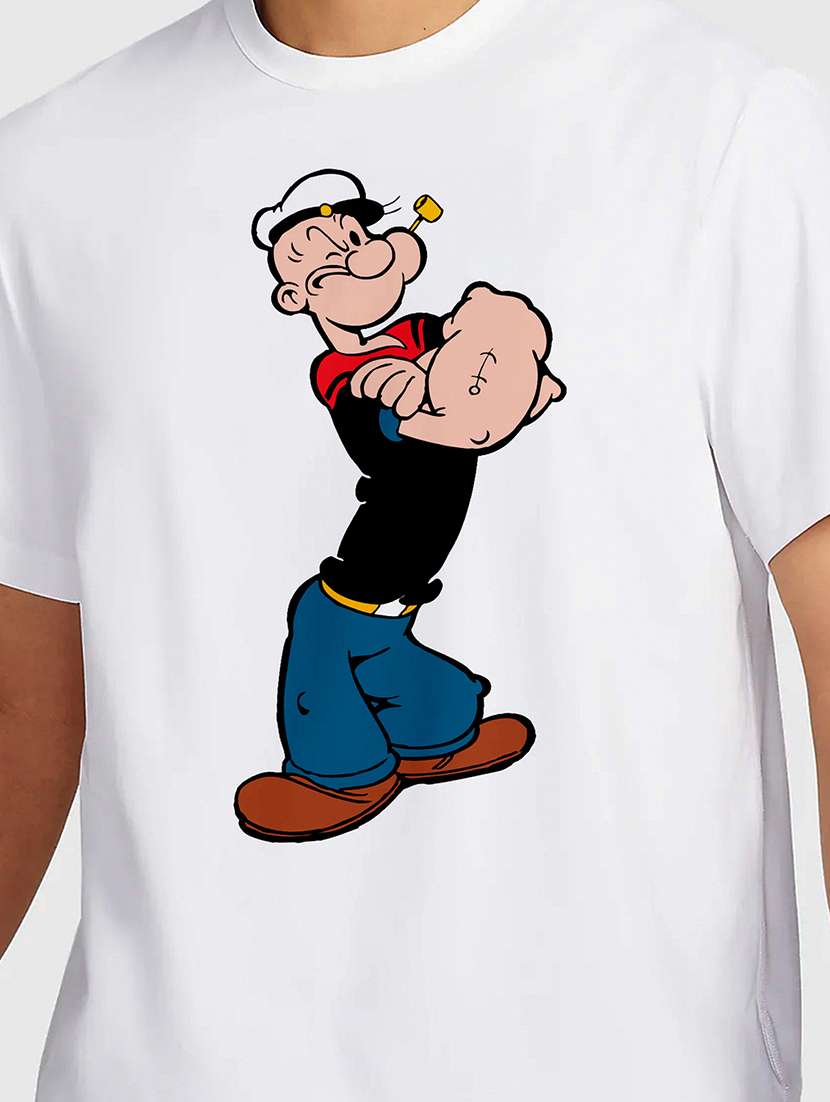 men white round neck regular fit t-shirt - 21842008 - Standard Image - 2