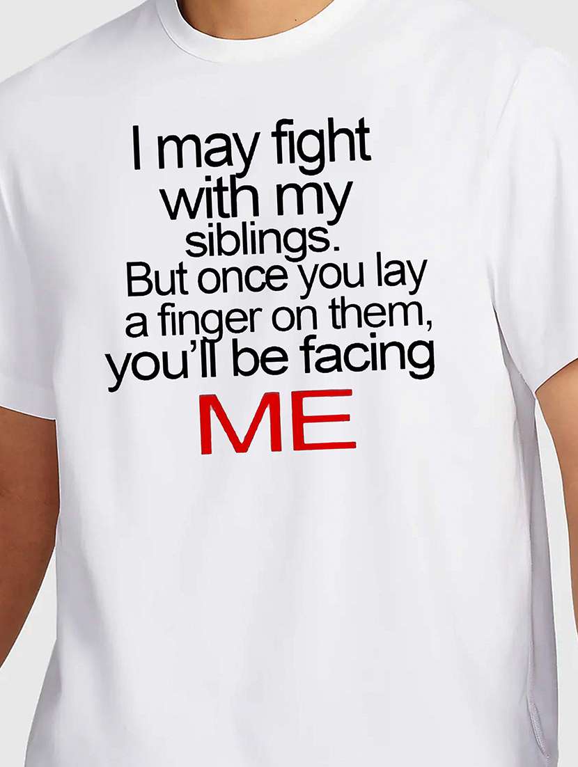 men white round neck regular fit t-shirt - 21842013 -  Standard Image - 2