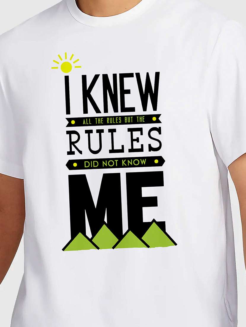 men white round neck regular fit t-shirt - 21842022 - Standard Image - 2