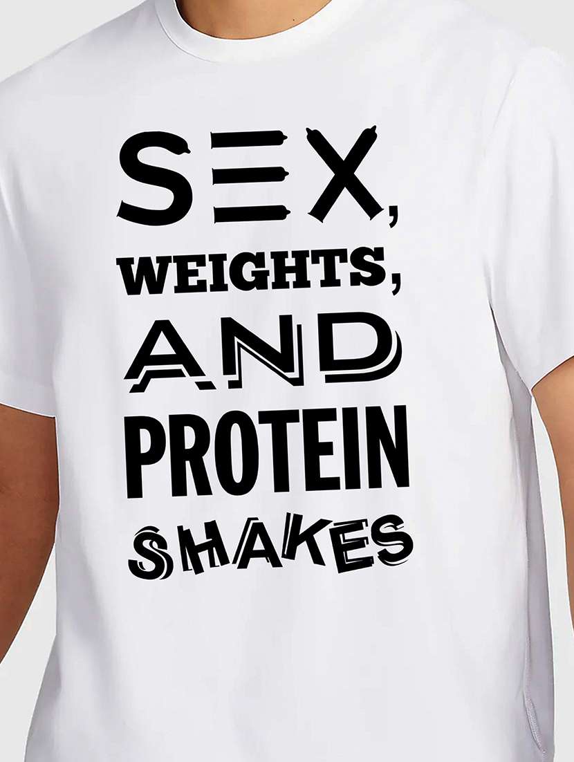 men white round neck regular fit t-shirt - 21842030 -  Standard Image - 2