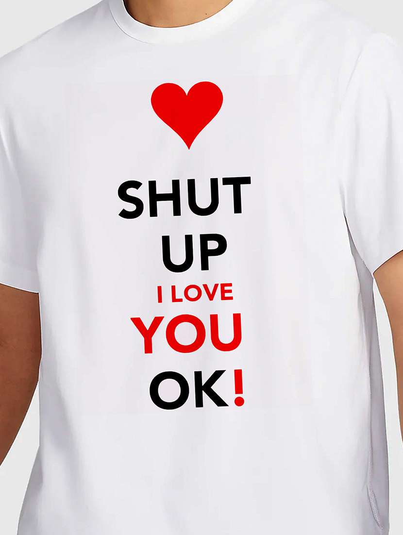 men white round neck regular fit t-shirt - 21842037 -  Standard Image - 2