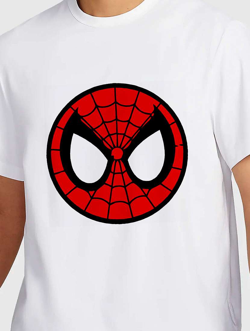 men white round neck regular fit t-shirt - 21842052 -  Standard Image - 2