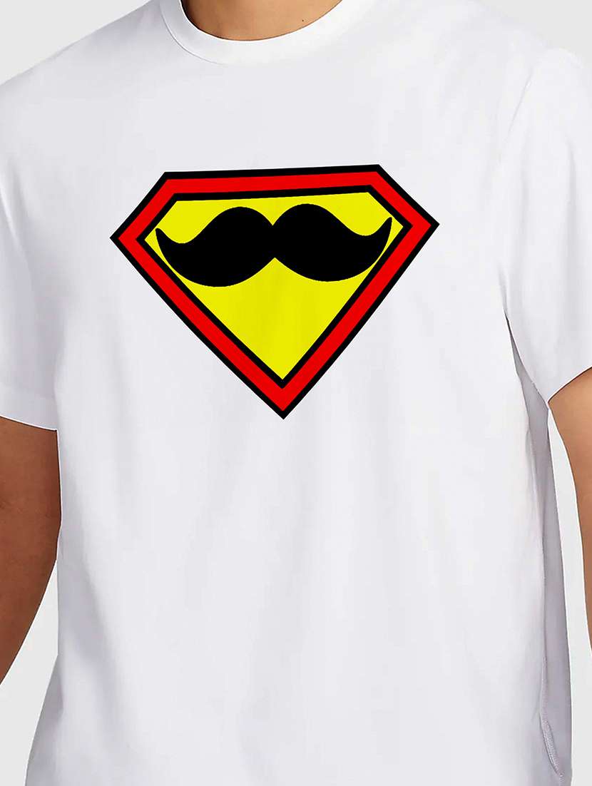 men white round neck regular fit t-shirt - 21842061 -  Standard Image - 2