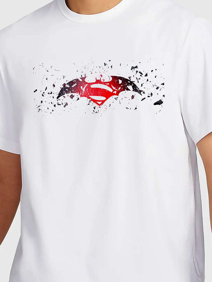 men white round neck regular fit t-shirt - 21842063 - Standard Image - 2