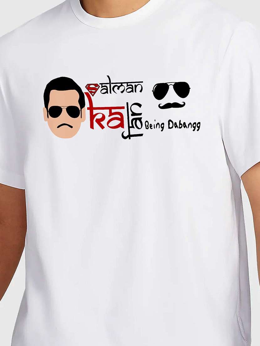 men white round neck regular fit t-shirt - 21842068 - Standard Image - 2