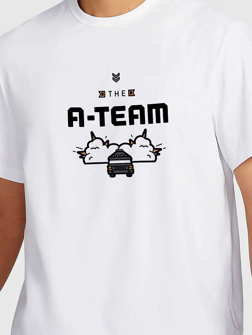 men white round neck regular fit t-shirt - 21842086 -  Standard Image - 2