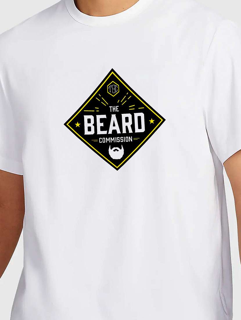 men white round neck regular fit t-shirt - 21842088 -  Standard Image - 2