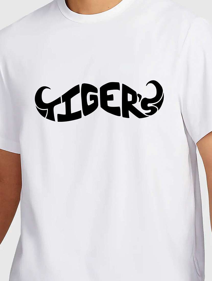 men white round neck regular fit t-shirt - 21842114 - Standard Image - 2