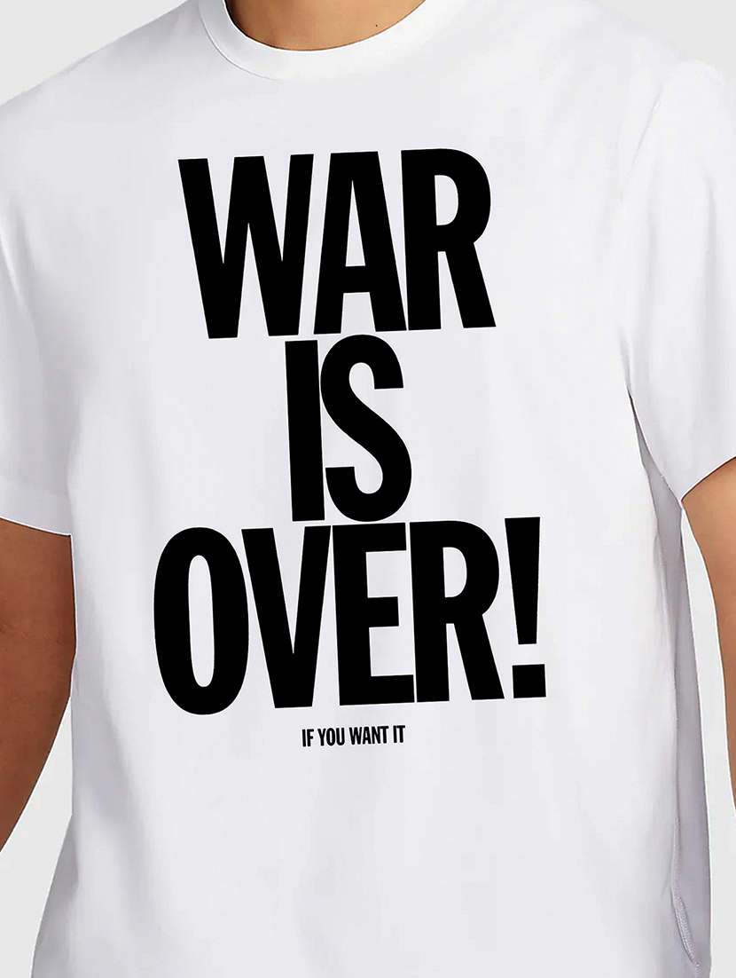 men white round neck regular fit t-shirt - 21842139 -  Standard Image - 2