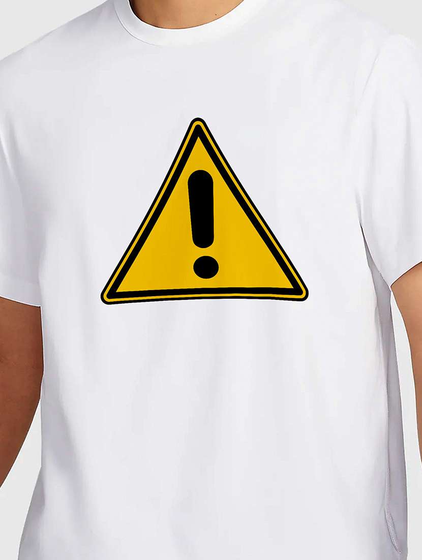 men white round neck regular fit t-shirt - 21842140 - Standard Image - 2