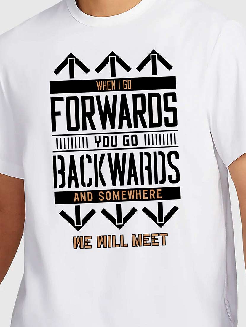 men white round neck regular fit t-shirt - 21842147 -  Standard Image - 2