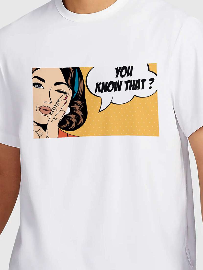 men white round neck regular fit t-shirt - 21842163 -  Standard Image - 2