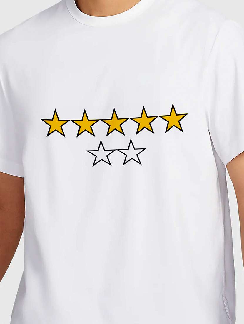 men white round neck regular fit t-shirt - 21842164 - Standard Image - 2