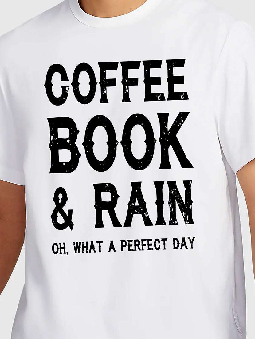 men white round neck regular fit t-shirt - 21842185 -  Standard Image - 2