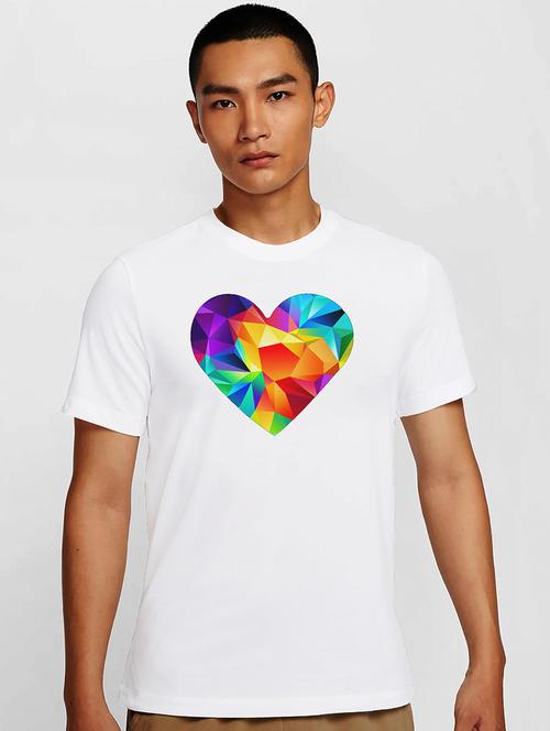 men white round neck regular fit t-shirt - 21842189 -  Standard Image - 0