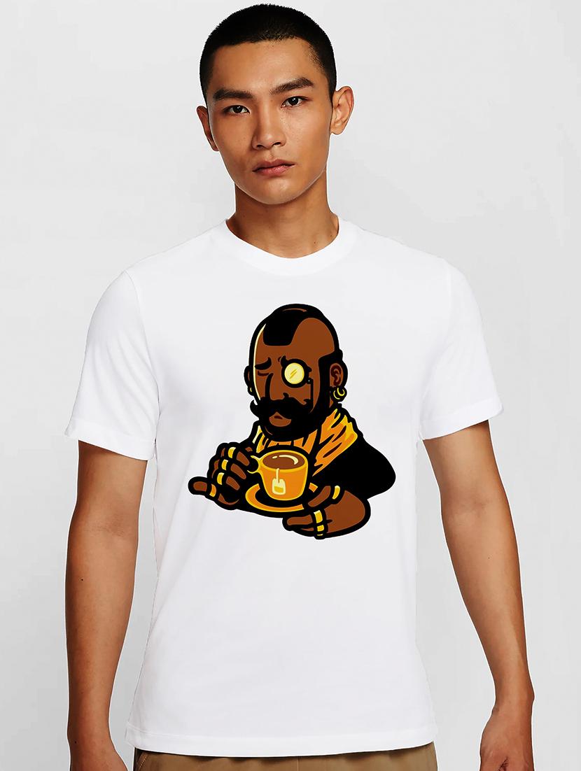 men white round neck regular fit t-shirt - 21842194 - Zoom Image - 0