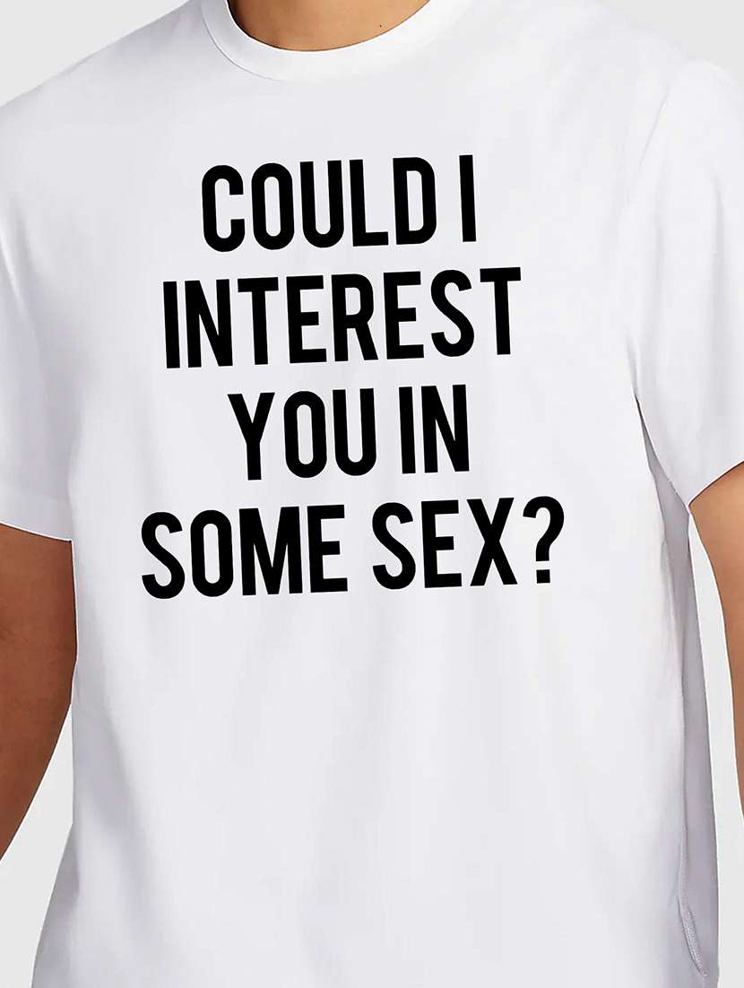 men white round neck regular fit t-shirt - 21842195 -  Standard Image - 2