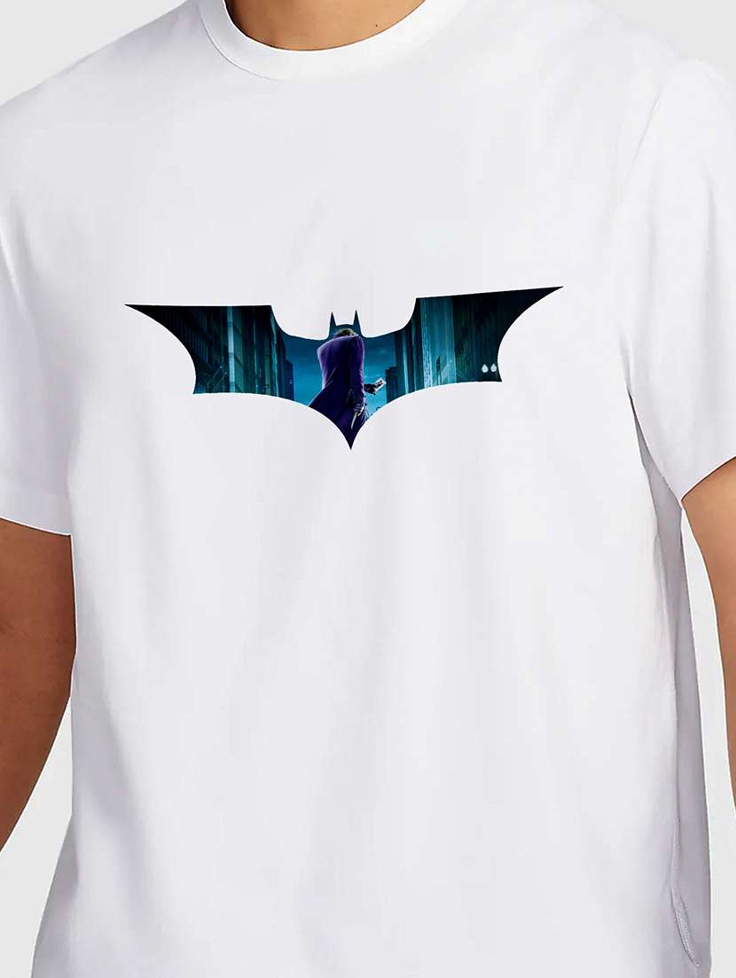 men white round neck regular fit t-shirt - 21842199 -  Standard Image - 2