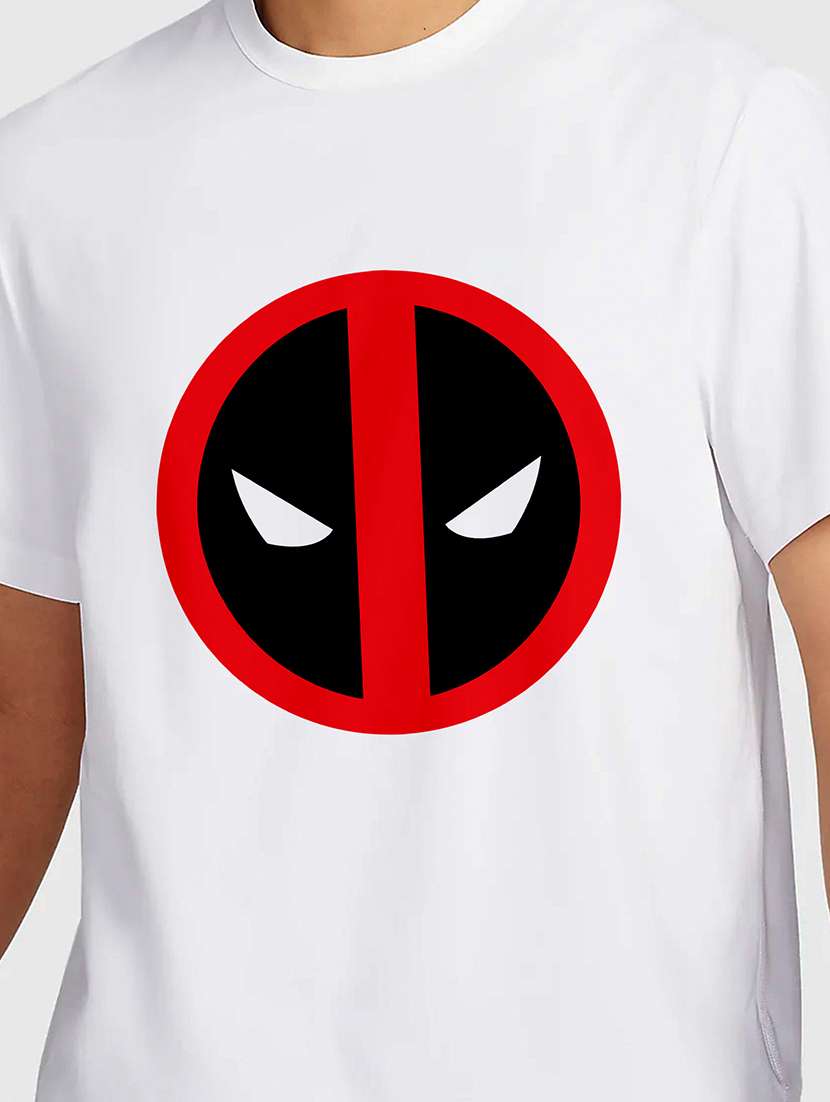 men white round neck regular fit t-shirt - 21842207 -  Standard Image - 2