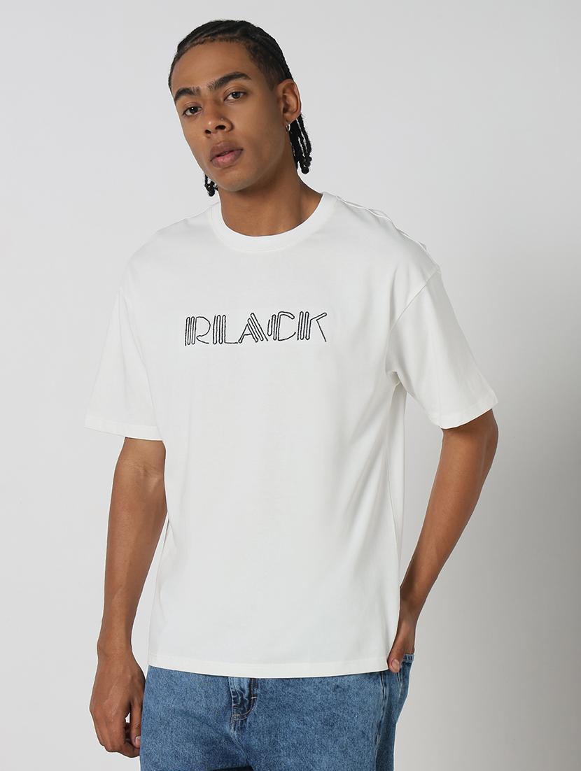 men chest print round neck regular fit t-shirt - 21843269 - Standard Image - 2